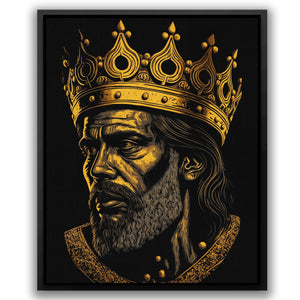 A King's Burden - Luxury Wall Art