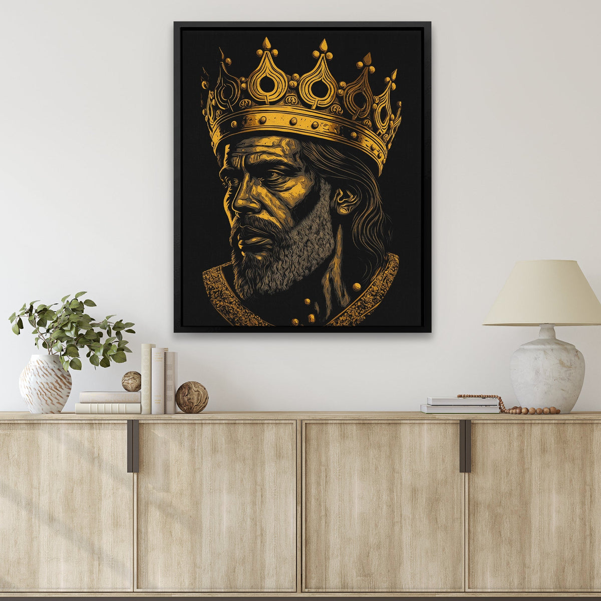 A King&#39;s Burden - Luxury Wall Art