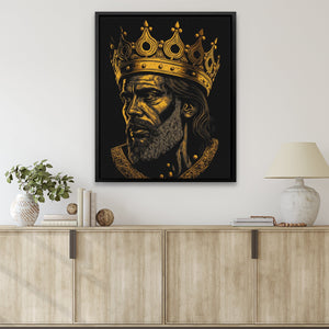 A King's Burden - Luxury Wall Art