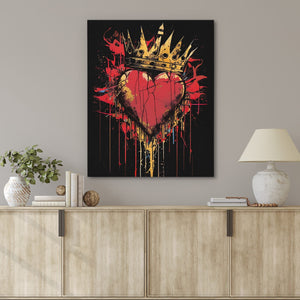 A King's Heart - Luxury Wall Art