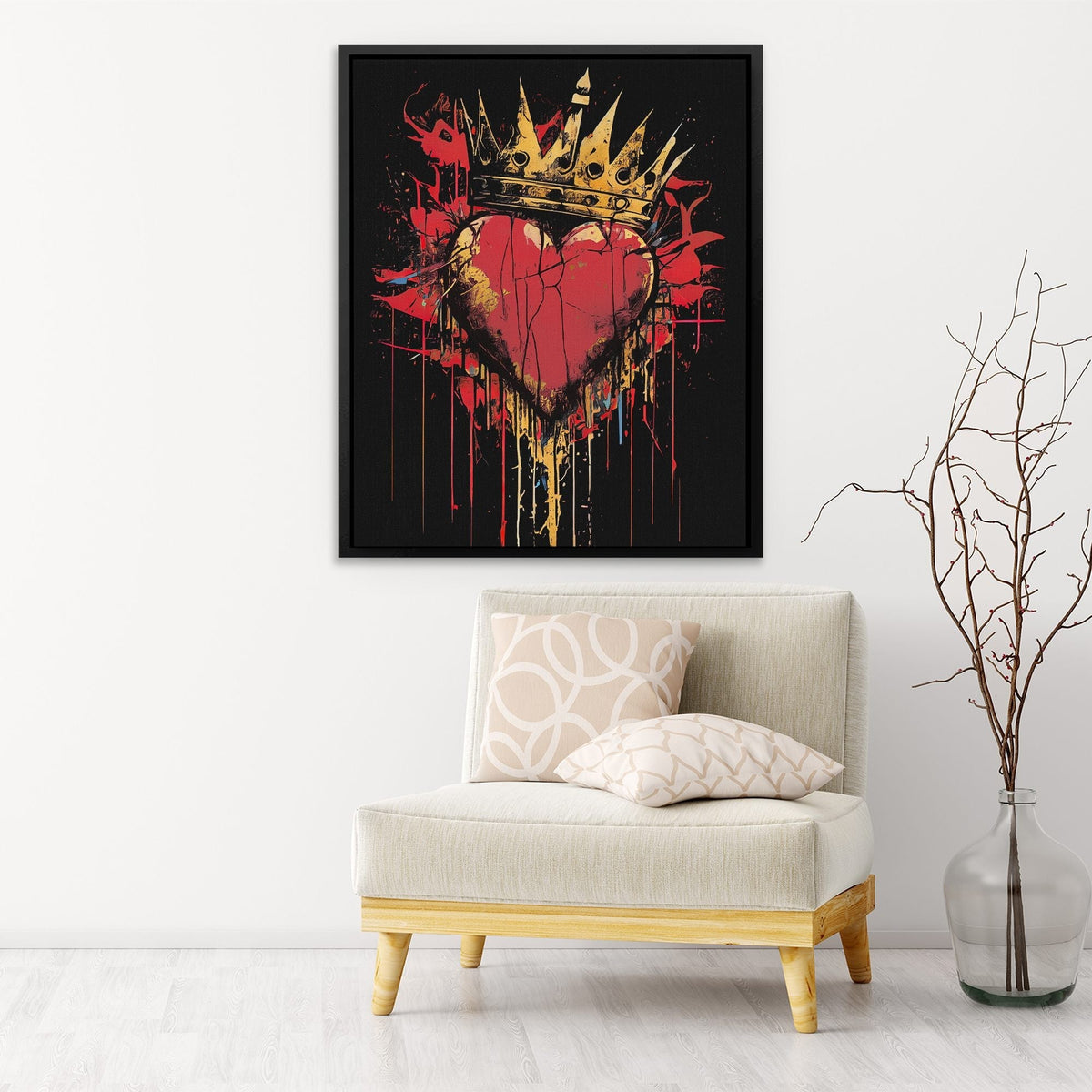 A King&#39;s Heart - Luxury Wall Art
