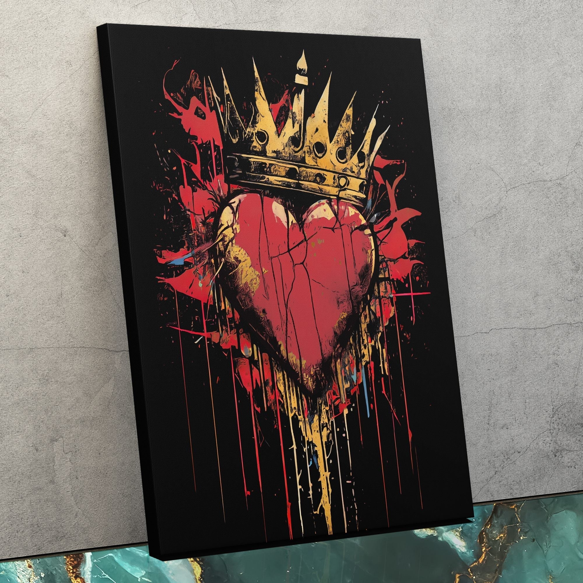 A King's Heart - Luxury Wall Art