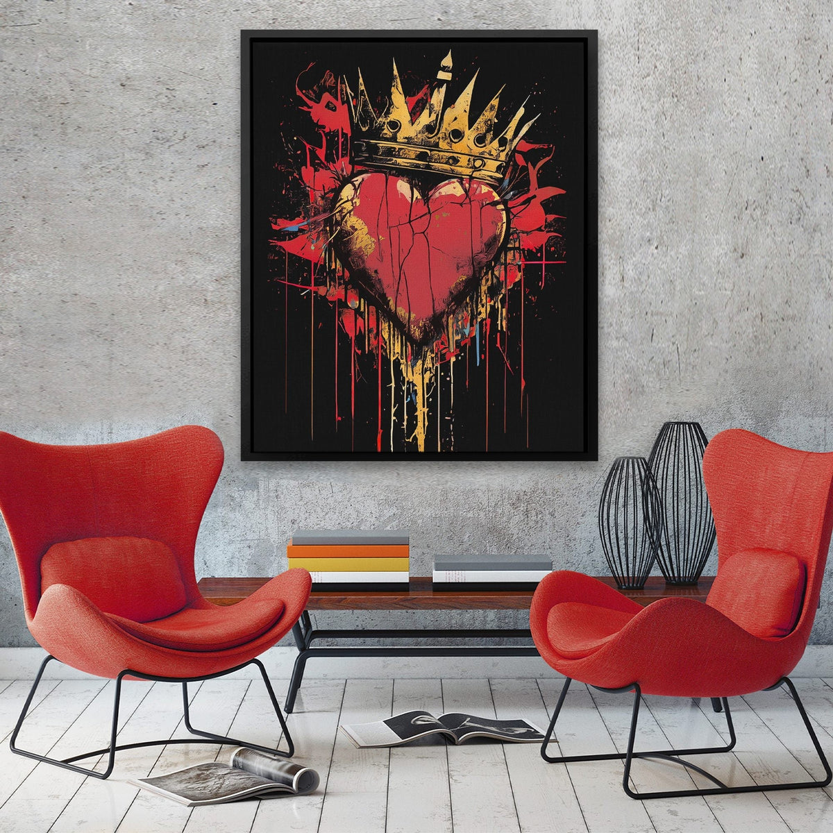 A King&#39;s Heart - Luxury Wall Art