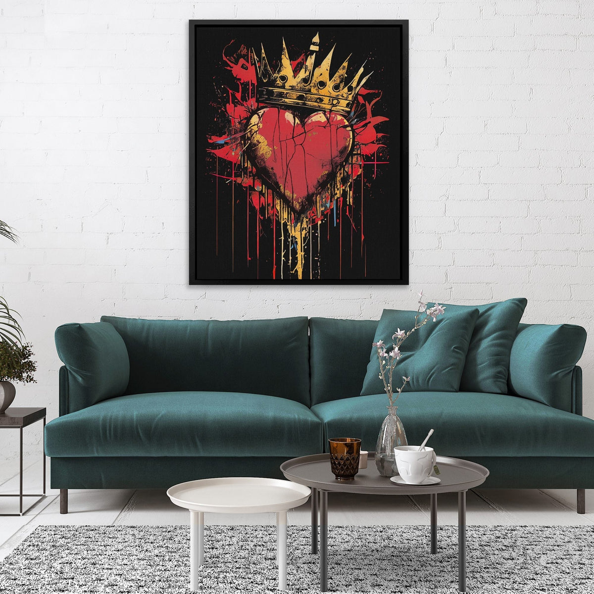 A King&#39;s Heart - Luxury Wall Art