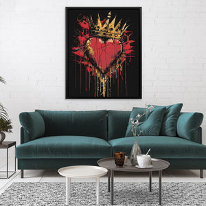 A King's Heart - Luxury Wall Art