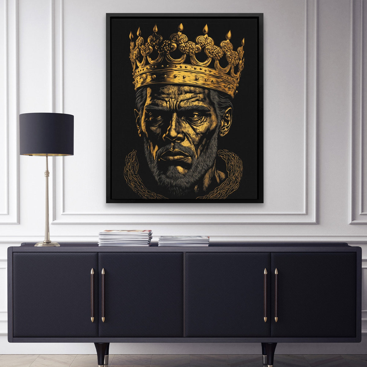 A King&#39;s Memory - Luxury Wall Art