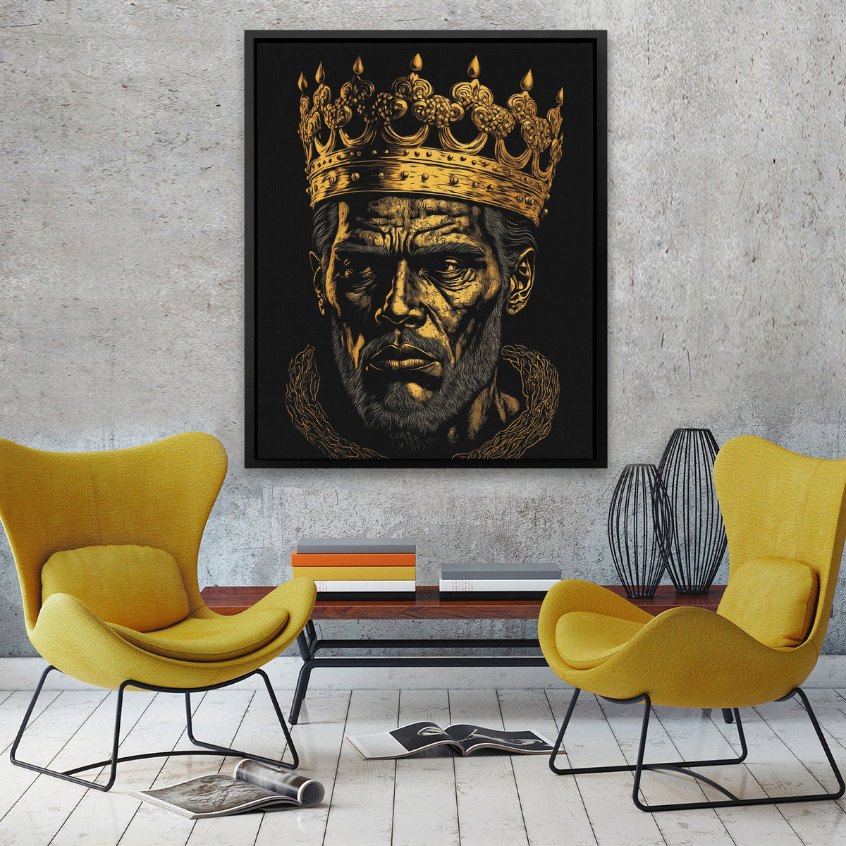 A King&#39;s Memory - Luxury Wall Art