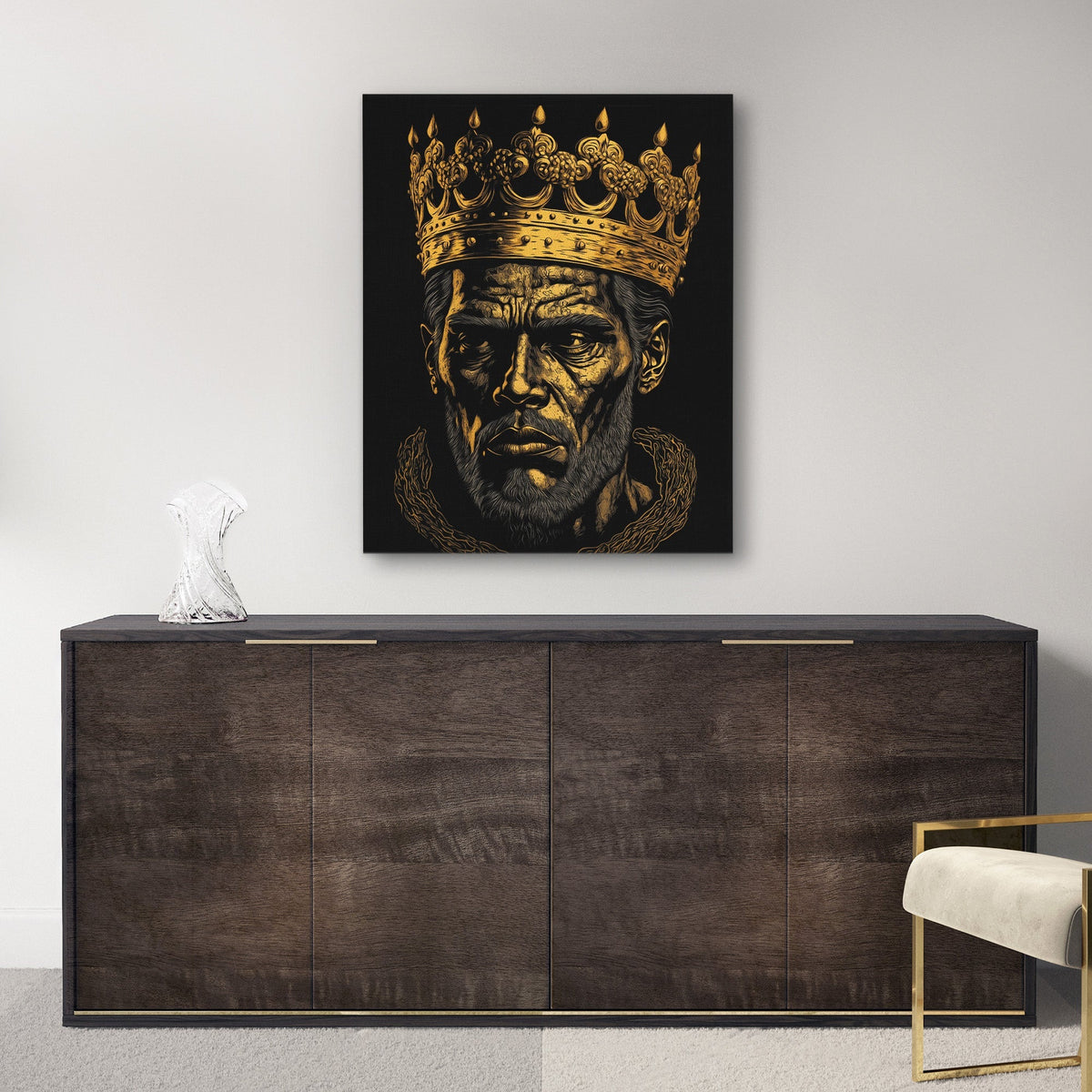 A King&#39;s Memory - Luxury Wall Art