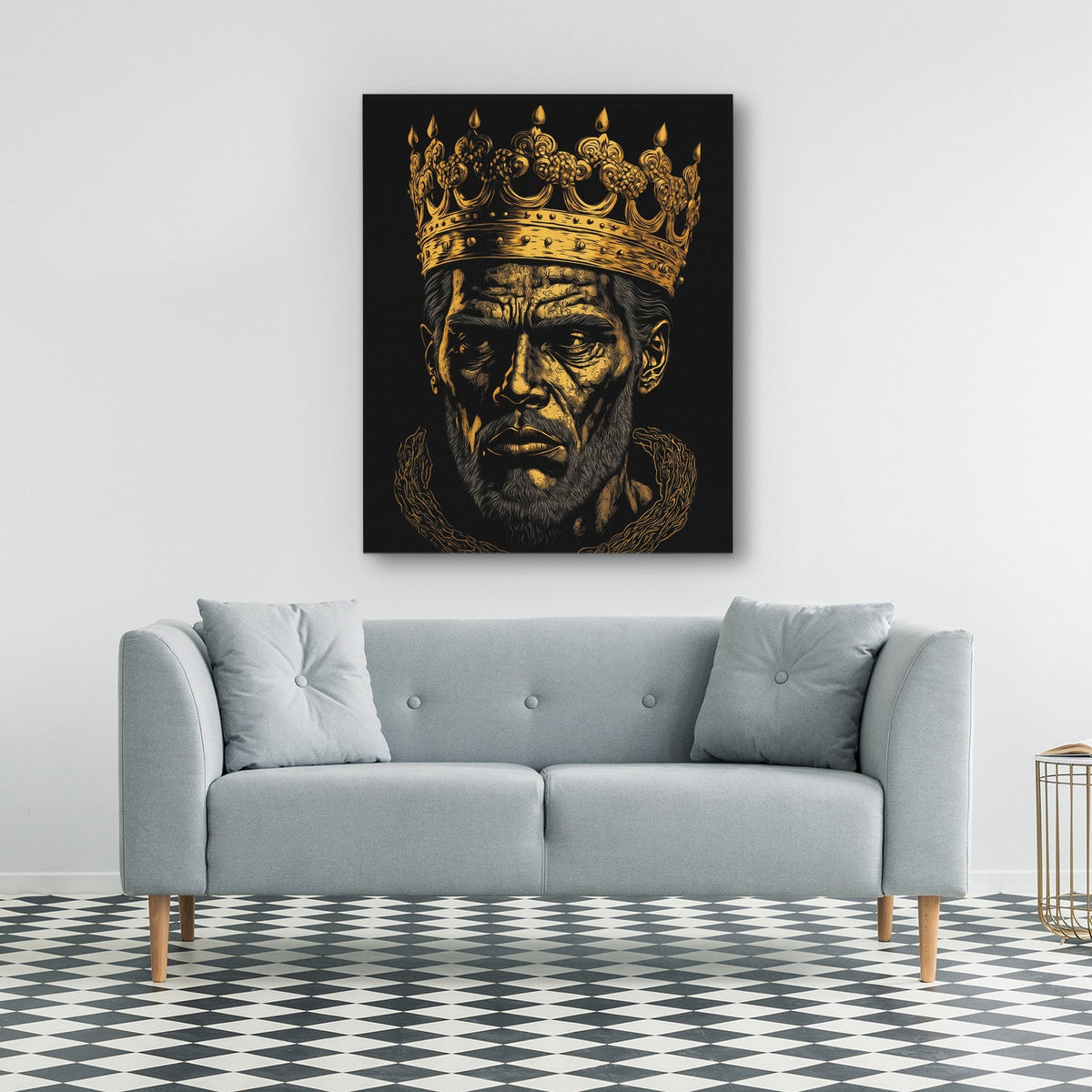 A King&#39;s Memory - Luxury Wall Art