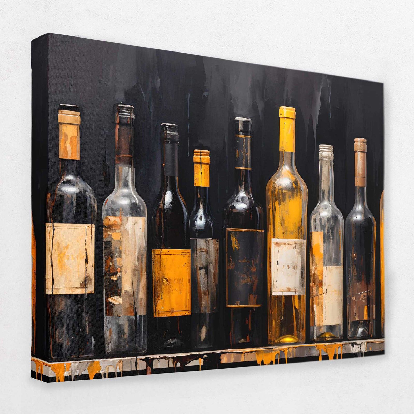A Taste of Luxury - Alcohol Canvas Wall Art