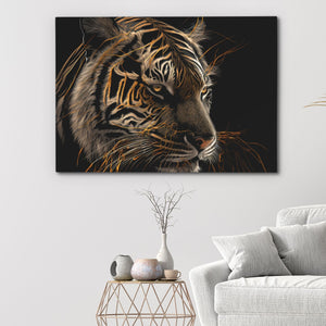 A Tiger's Memory - Luxury Wall Art