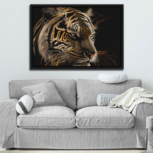 A Tiger's Memory - Luxury Wall Art