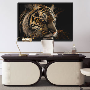 A Tiger's Memory - Luxury Wall Art