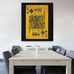 Abalone King of Spades - Luxury Wall Art