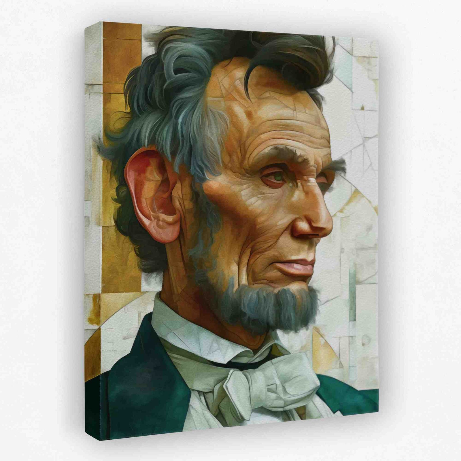 Abe Lincoln - America Canvas Wall Art