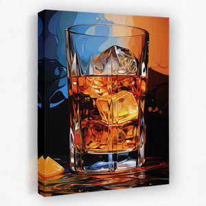 Abstract Barware - Luxury Wall Art