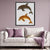 Abstract Dolphin Duo - Luxury Wall Art