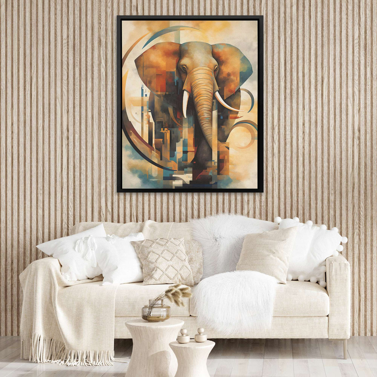 Abstract Elephant - Luxury Wall Art