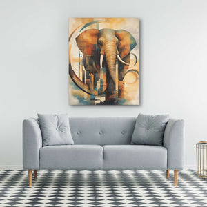 Abstract Elephant - Luxury Wall Art