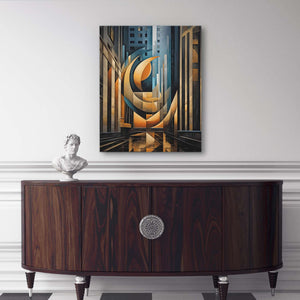 Abstract Financial District - Luxury Wall Art