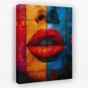 Abstract Lips - Luxury Wall Art