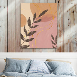 Abstraction Leaves - Luxury Wall Art