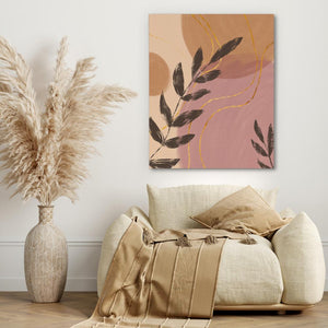 Abstraction Leaves - Luxury Wall Art