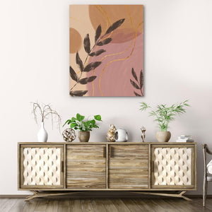 Abstraction Leaves - Luxury Wall Art