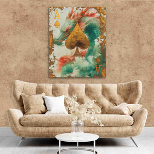 Ace of Dragons - Luxury Wall Art