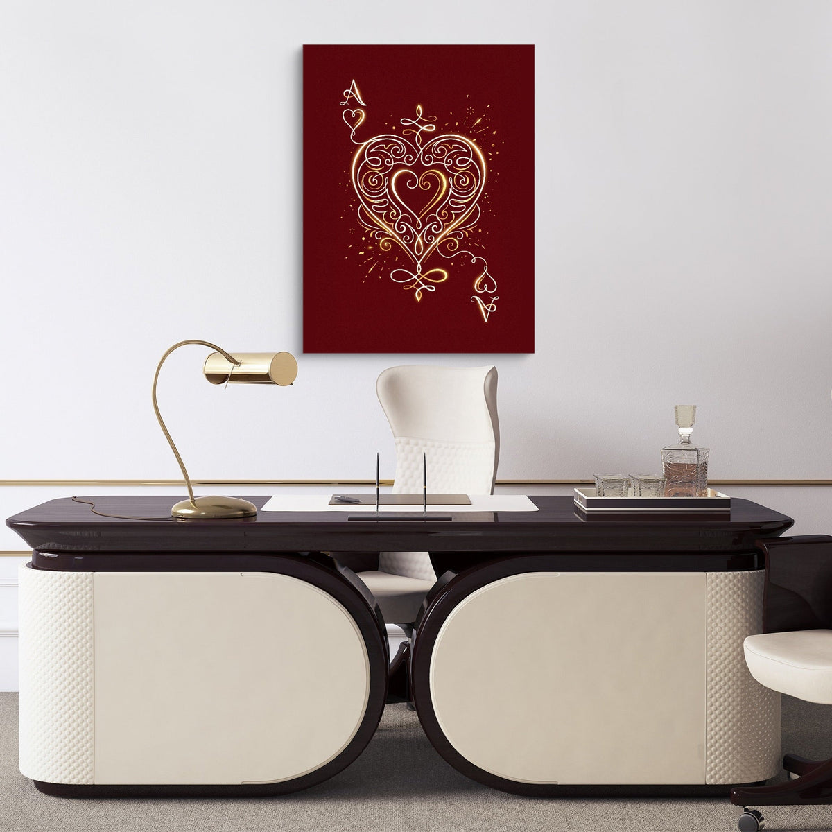 Ace of Filigree - Luxury Wall Art