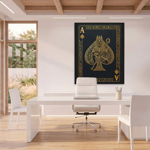 Ace Of Spades Egyptian Card — Ace Of Spades Egyptian Card Beach House Office Port 37