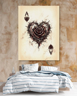 Ace of Thorns - Luxury Wall Art