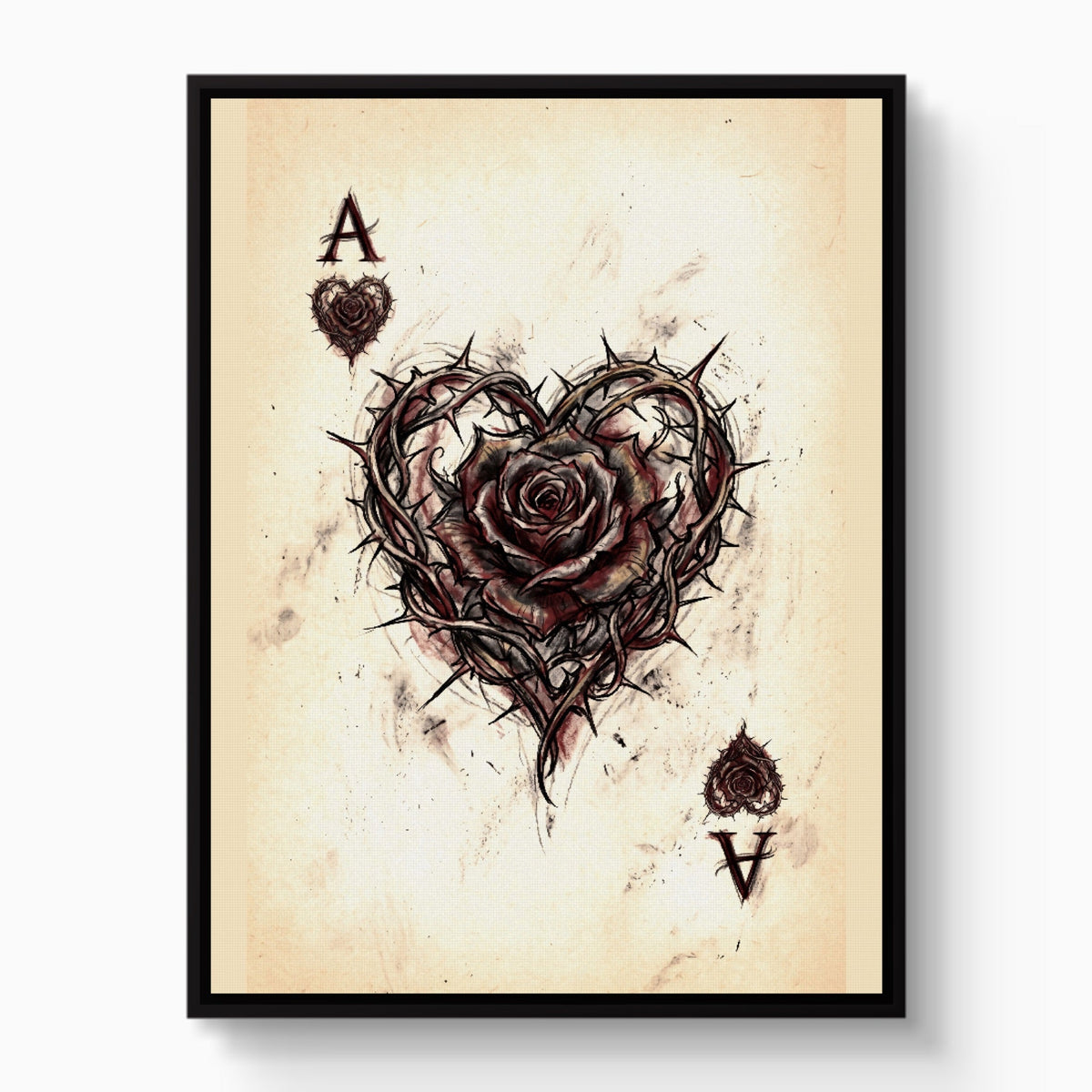 Ace of Thorns - Luxury Wall Art