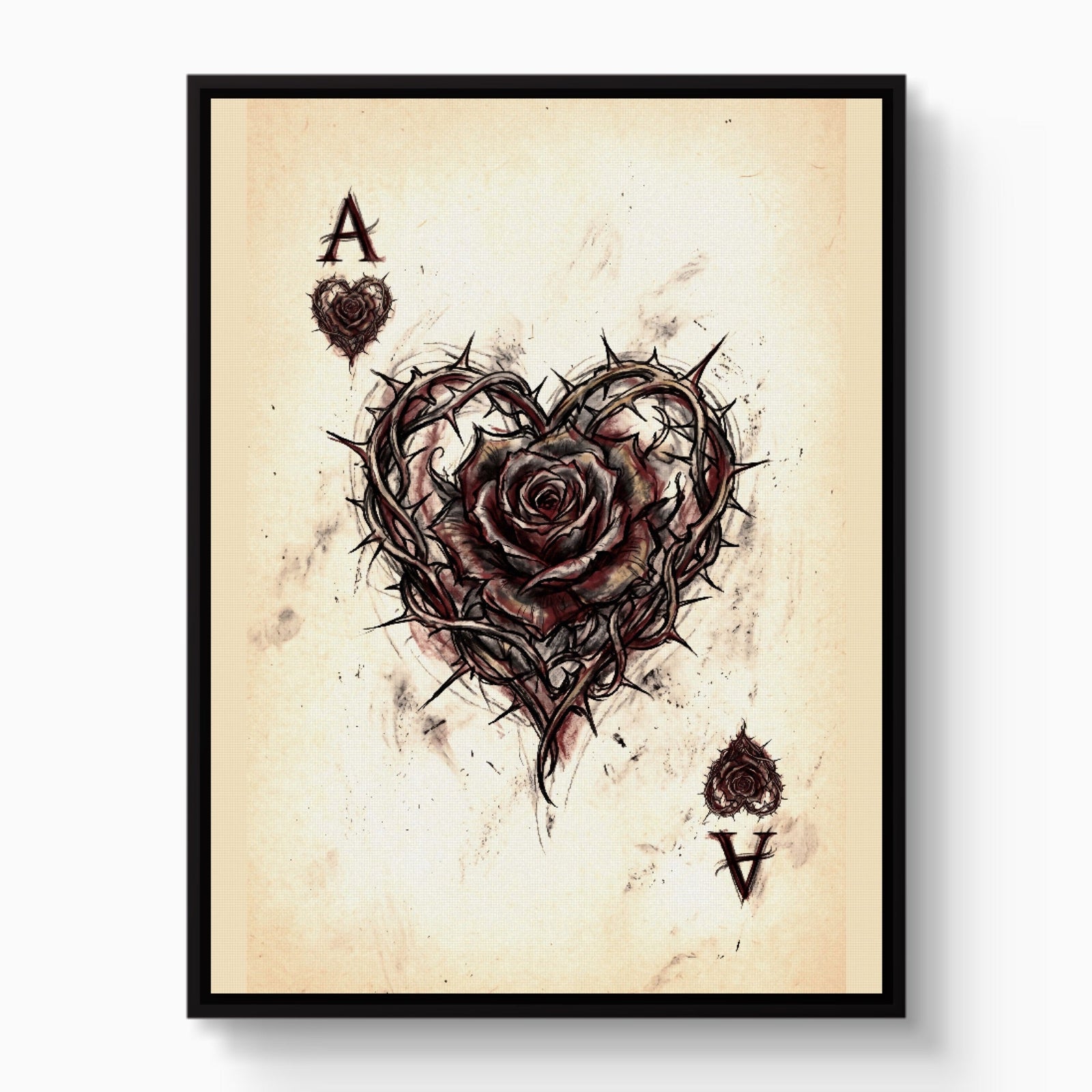 Ace of Thorns - Luxury Wall Art