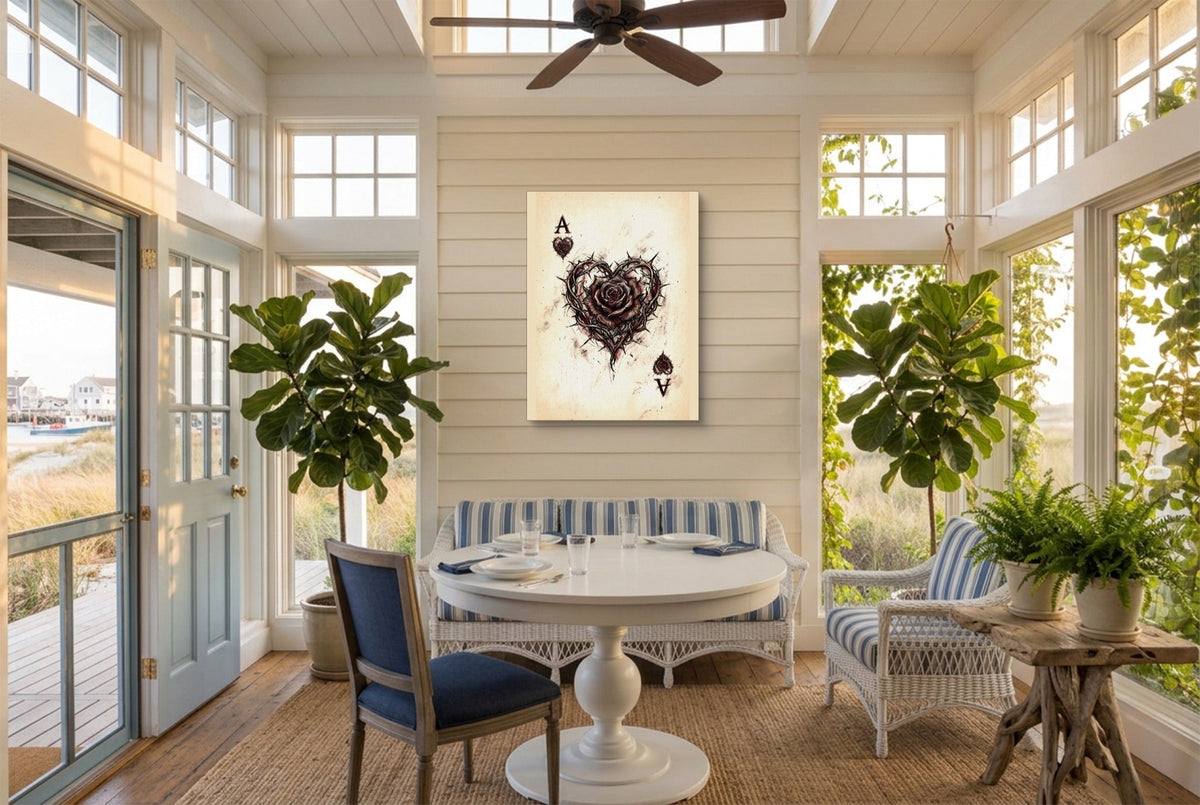 Ace of Thorns - Luxury Wall Art