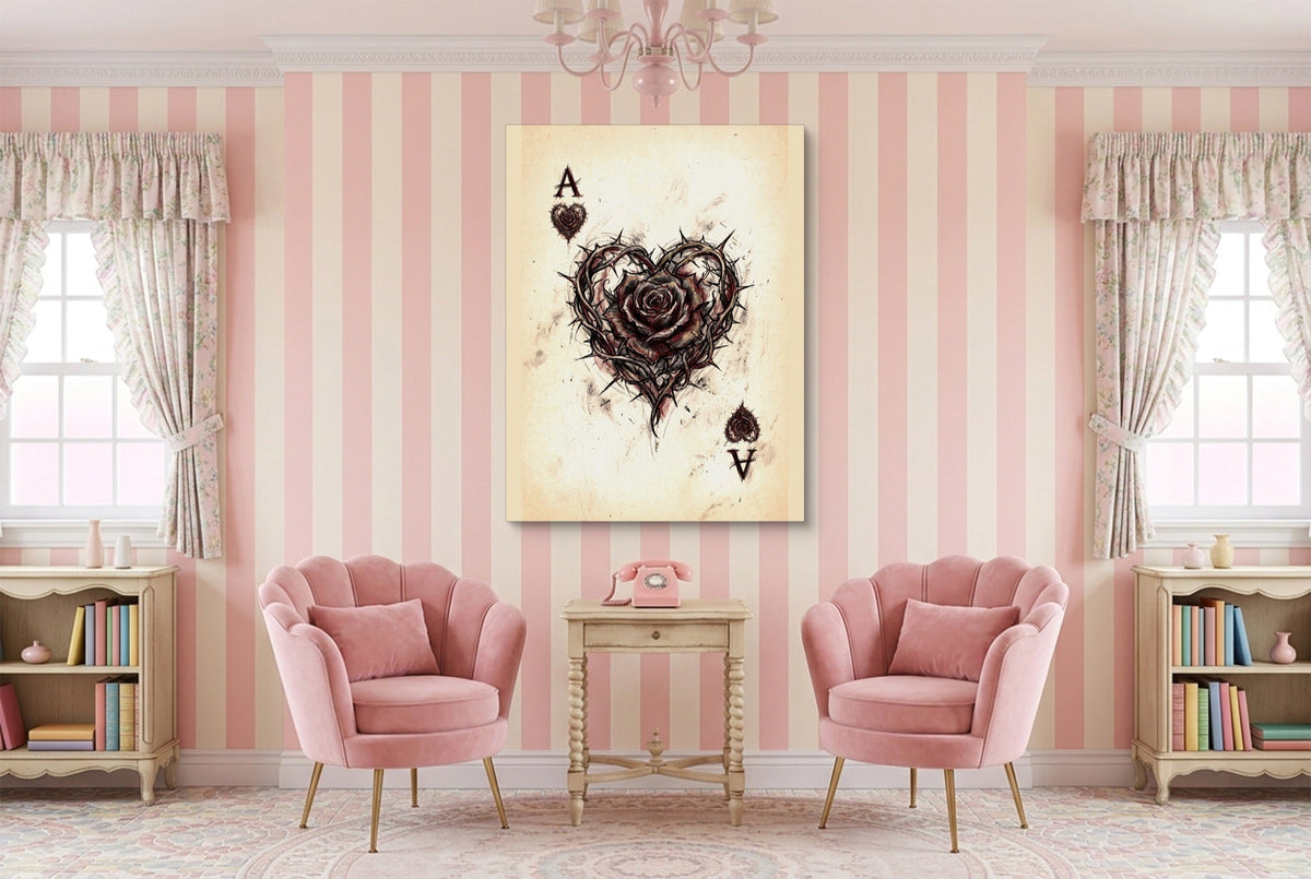 Ace of Thorns - Luxury Wall Art