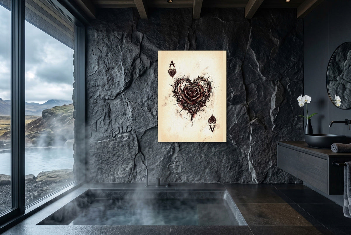 Ace of Thorns - Luxury Wall Art