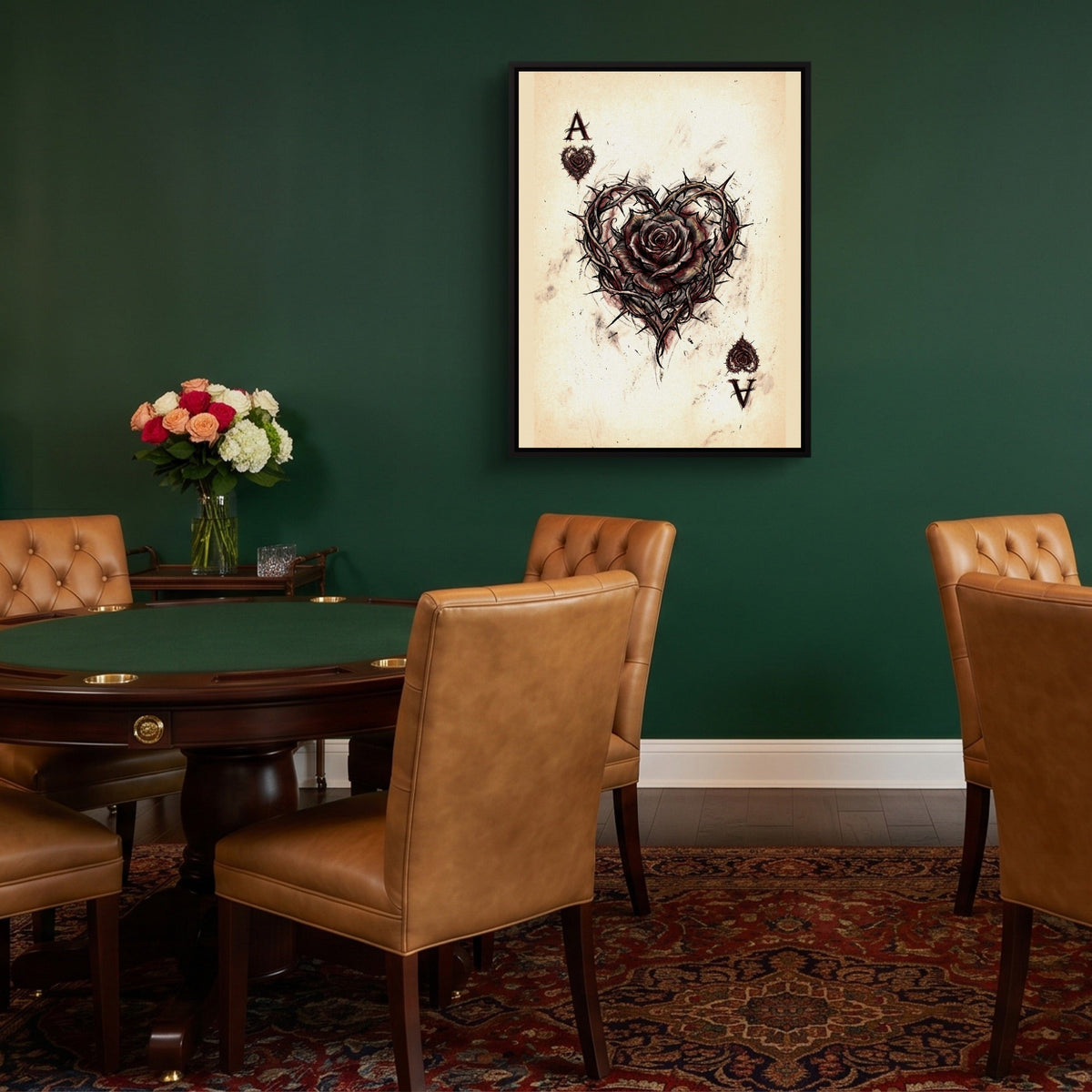 Ace of Thorns - Luxury Wall Art