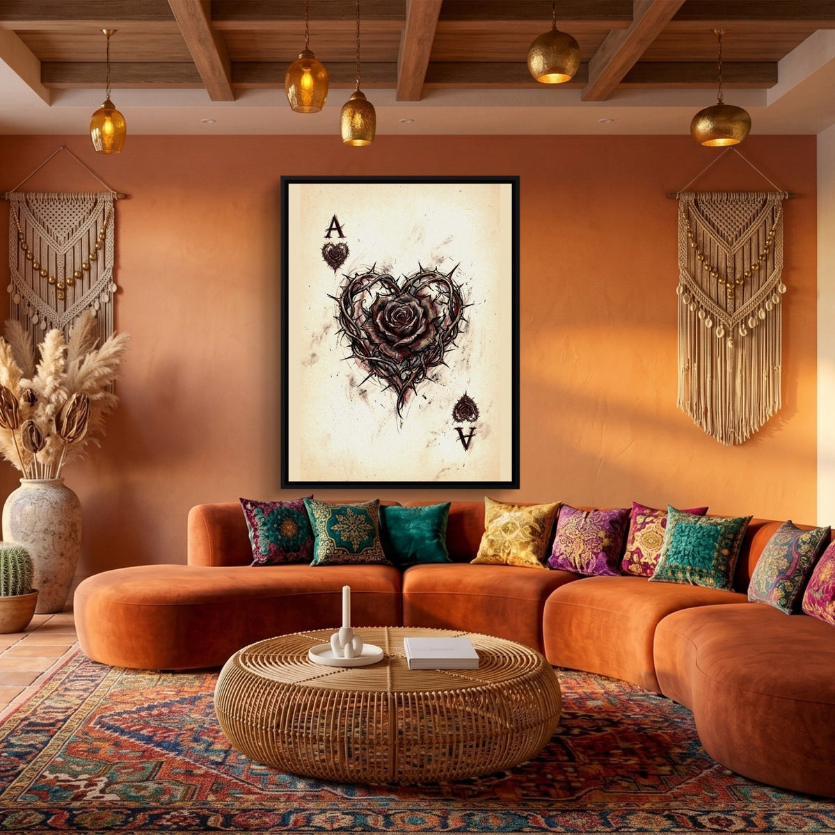Ace of Thorns - Luxury Wall Art
