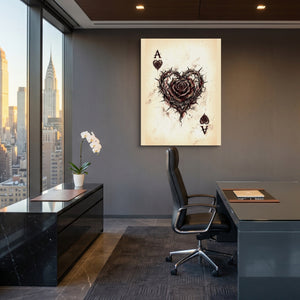 Ace of Thorns - Luxury Wall Art