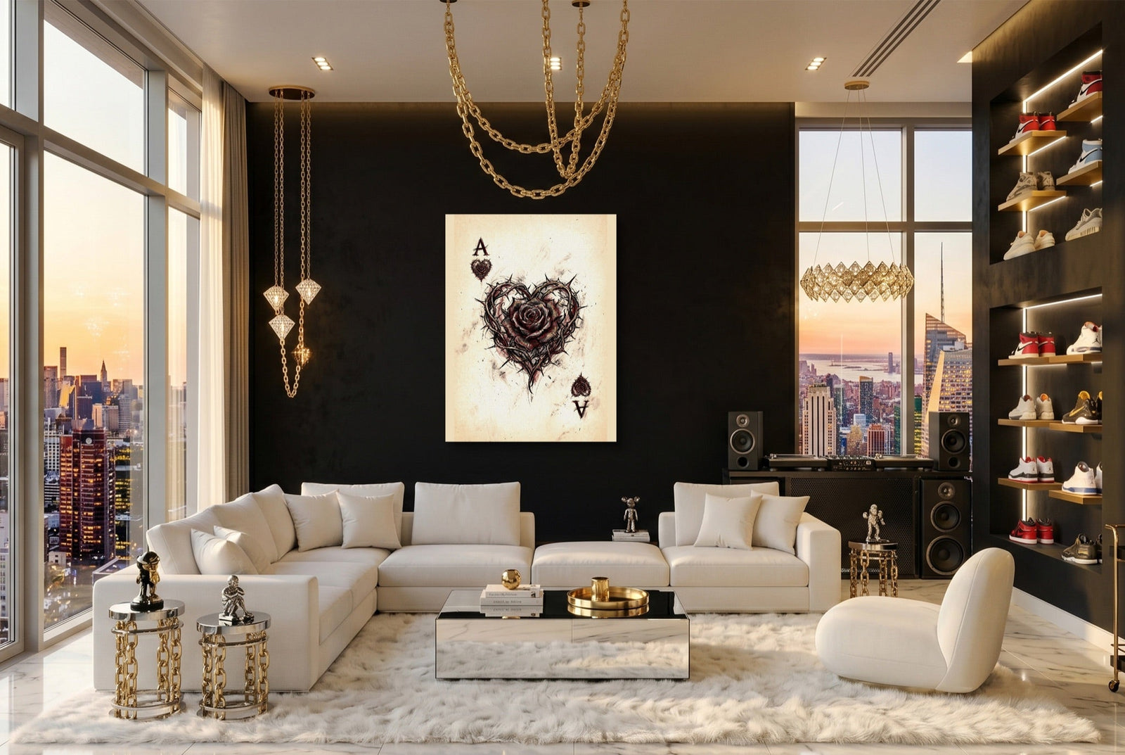 Ace of Thorns - Luxury Wall Art
