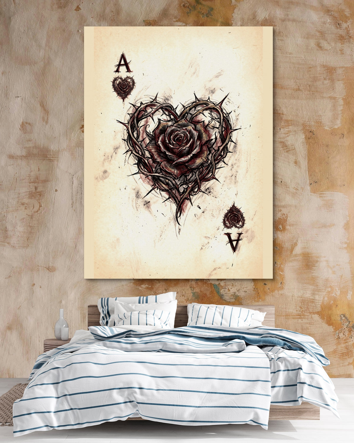Ace of Thorns — ace of thorns psd clay beige bedroom 1port flush print