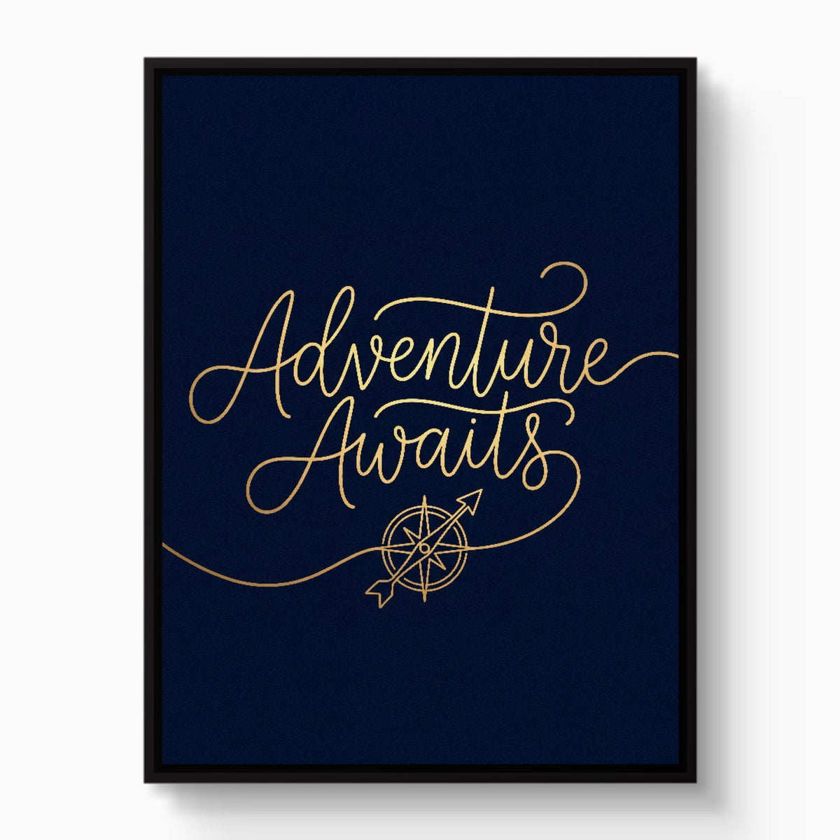 Adventure Awaits Line - Luxury Wall Art