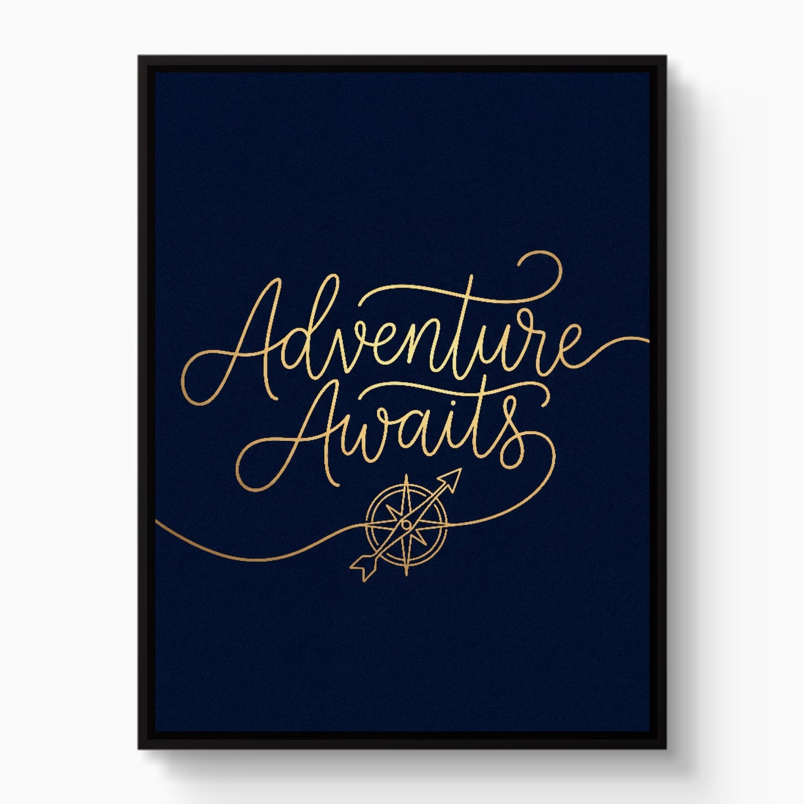 Adventure Awaits Line - Luxury Wall Art