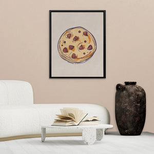 Chocolate Chip Cookie Fun Kitchen Art - Luxury Wall Art 