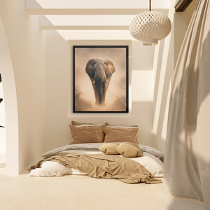 African Elephant Morning Mist — African Elephant Morning Mist Bali Bedroom 26