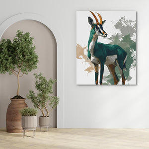 African Gazelle - Luxury Wall Art