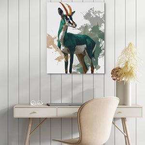 African Gazelle - Luxury Wall Art