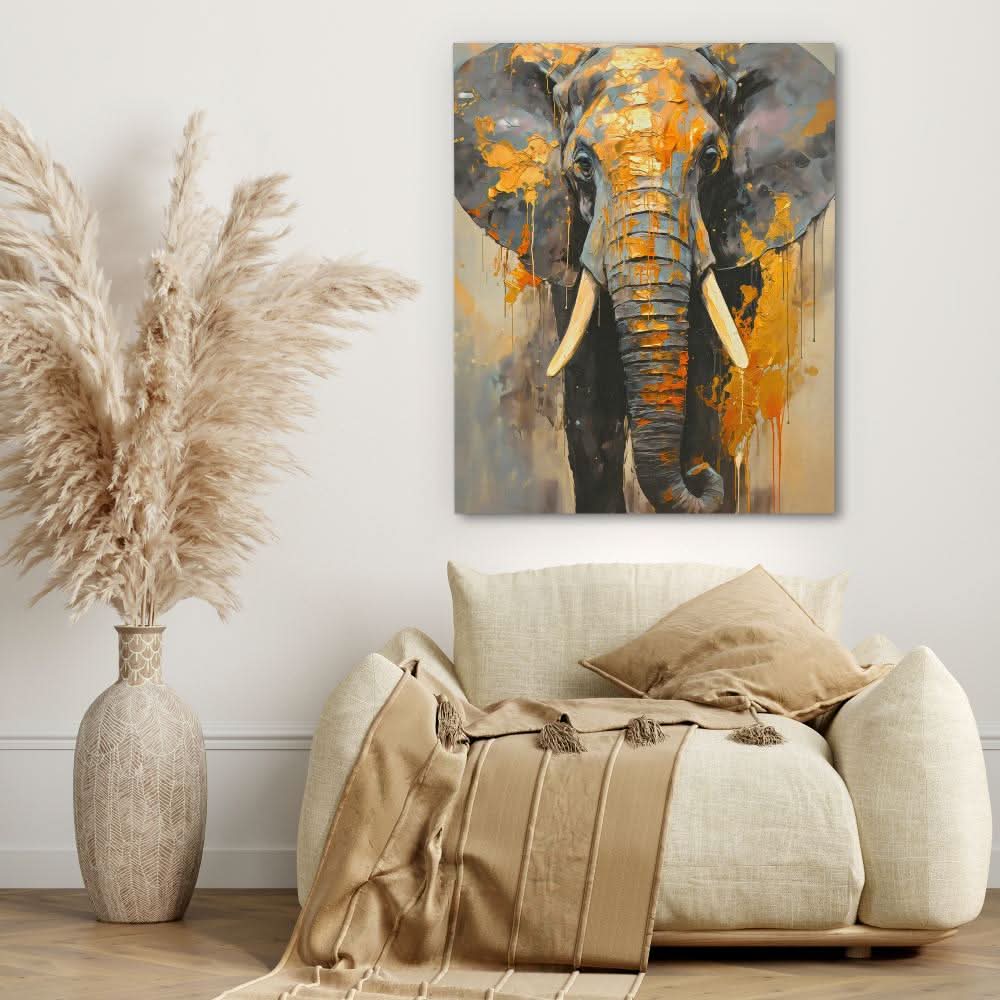 African Giant - Africa Canvas Wall Art