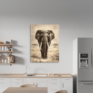 African Lion Standing — african lion standing sq kitchen wall 1port flush print